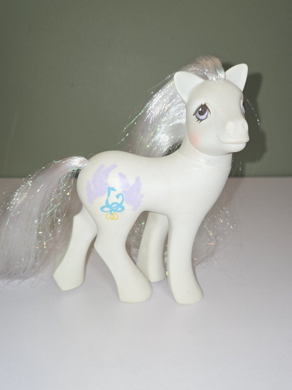 Vintage 1989 G1 My Little Pony "Pony Bride" Hasbro – Good Condition